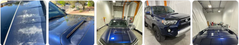 Before and After Truck